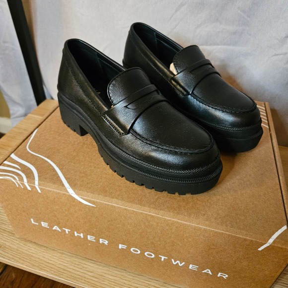 patina Shoes - Patina Zoe Chunky Loafers New In Box Size 5.5